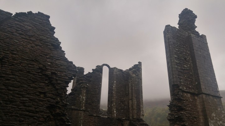 the ruins of llanthony priory