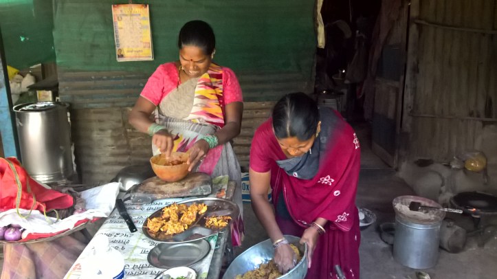 Indian ladies pakora